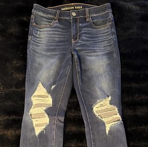 American Eagle High Rise Jegging size 10 long